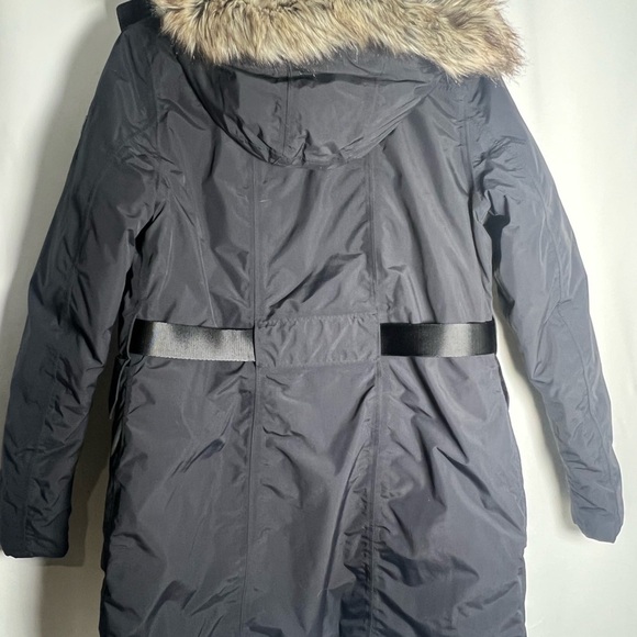 The North Face Black Parka with Fur Hood - Picture 6 of 7